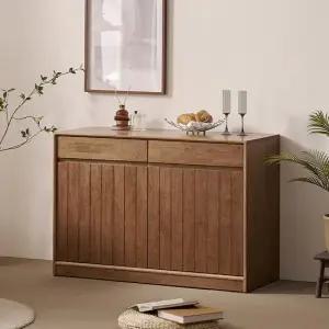 헤이즐 원목 광폭 서랍 수납장 그릇장 1200 GM556