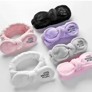 [에스에스_62]리본 레터링 헤어 세안머리띠 세수헤어 세안