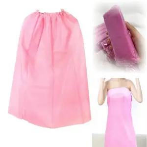 [에스에스_62]일회용 마사지 치마 위생가운 개별포장(핑크)