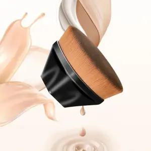 [에스에스_62]휴대 휴대용파우더브러시 외출용 케이스포함