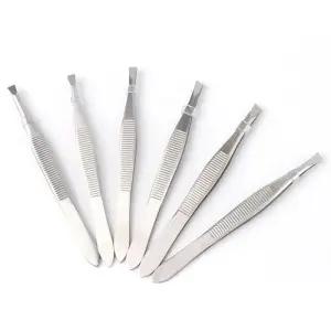 [에스에스_62]스텐 족집게 눈썹정리 핀셋 사선형