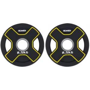 오메비 역도 마제스티 바벨 중량 원판 홈짐 홈트 2.5kg 2개
