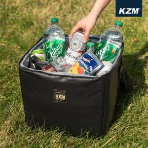 카즈미 캠핑 쿨러 보냉가방 아이스박스 스카디 25L 블.랙