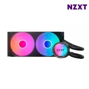 NZXT 컴퓨터 수냉쿨러 CPU 쿨링 냉각 KRAKEN CORE 240 RGB 블.랙