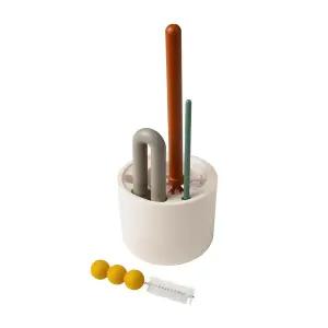 Boon Mod 아기 젖병 브러시 - 병 클리너 브러시, 빨대 클리너 브러시, 젖꼭지 브러시 및 아기 젖병용 디테