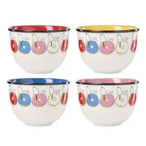 Lenox 897576 셰프 스누피 디저트 볼, 4개 세트