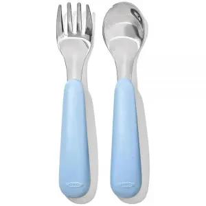 옥소 토트 유아용 포크 스푼 세트 더스크