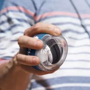 아이워너 팔 근력 운동 악력 전완근 손목 오토 윙볼 LED 자이로볼