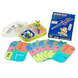 하트투하트 젓가락달인 유아동 교정젓가락질 교육용 학습교구 연습놀이 소근육발달