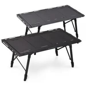 카즈미 IGT 캠핑 테이블 필드 TX IGT 캠핑주방 식탁 M 차콜