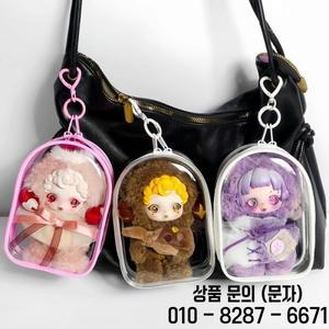 투명 방진 SP SKULLPANDA 인형 의상용 PVC 디스플레이 보관 스컬판다 케이스