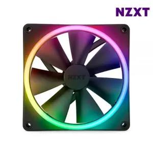 NZXT 팬 쿨링 냉각 조용한 RGB 조명 F140 DUO 블.랙