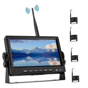 무선 후방카메라 모니터세트 캠핑카카라반 화물차 고화질 케이블 모니터링 탑차 중장비 녹화