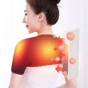 어깨온열기 찜질기 승모근 목 휴대용 패드 복부