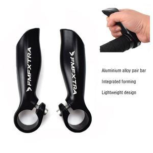자전거 쌍 핸들 바 알루미늄 산악 합금 나머지 그립 타기 액세서리