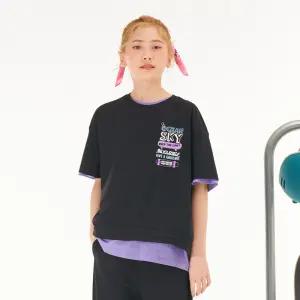 [오션스카이] [2color ] 여아 반팔 티셔츠