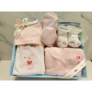 [에뜨와](센텀시티점)말띠임신출산선물)(에띠 우주복모자+속싸개+손싸개+양말(07T3 17541)