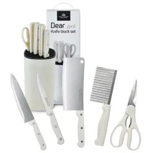 304 스텐 칼블럭 6p 칼세트 조리도구 칼블럭 과일칼 주방가위 판촉물 답례품 키친툴 사은품 판촉 선물세트