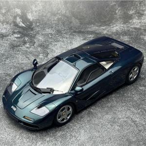 LCD 모델 1/18 스케일 포르쉐 맥라렌 F1 XP5 합금 자동차 모델 정적 전시용 기념 선물 컬렉션