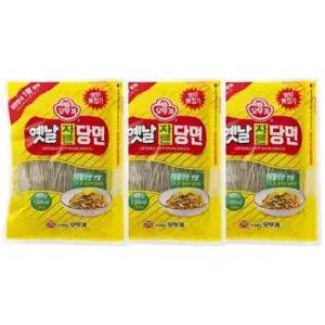 찜닭사리면 오뚜기 옛날 자른당면 500g 3개