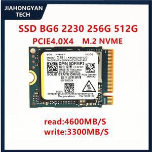 KIOXIA BG6 2230 256G 512G PCIE4.0 M.2 NVME 솔리드 스테이트 드라이브 노트북 용 원본 스팀 데크 핸드 헬