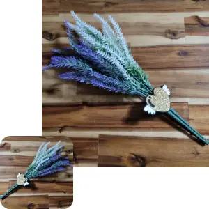 꽃꽃이 내추럴 조화꽃 인테리어 장식 부케 부쉬 퍼플 라벤더