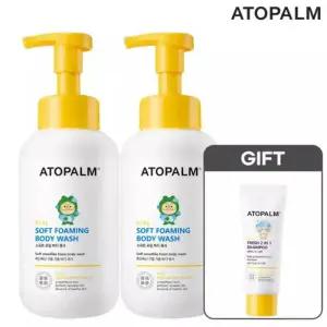 키즈 소프트 포밍 바디워시 460mlx2개 GIFT 키즈샴푸 20ml
