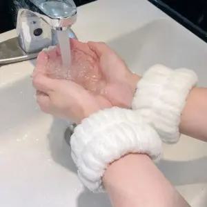 [비케이엠_62]물흐름 방지 손목 띠 세안머리띠 머리끈 헤어