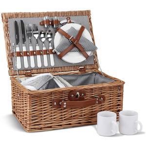 피크닉 바구니 식기세트 2인용
