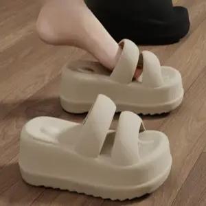 아치슬리퍼 블랙 화이트 굽높은 푹신한 이쁜 여성 여자 실내