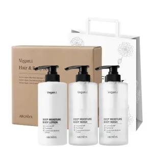 [아로닉스] 비건아이 르미앙 바디세트(로션1개+워시2개) /5세트구매시 +1세트