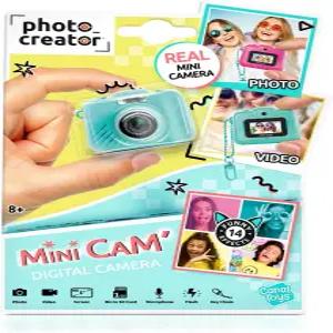 포토 크리에이터 미니캠 오리지널 디지털 카메라 - 청록색 6프레임 및 8개의 내장 컬러 필터로 맞춤 설정