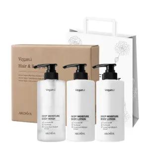 [아로닉스] 비건아이 르미앙 바디세트(로션2개+워시1개) /5세트구매시 +1세트