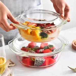 내열유리그릇 내열유리 주방용 유리그릇 07L 그라탕용기