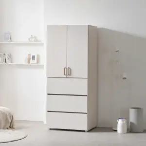 (착불) 옷걸이와 서랍을 한번에, 공간정리 행거 옷장 P0000BTY