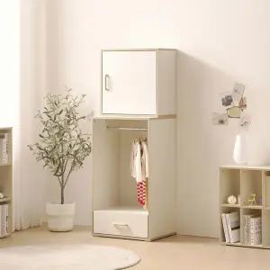 (착불) 아이가 직접 사용하는 아이방 행거 옷장 60cm P0000BRT