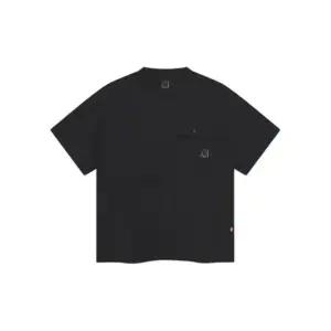 노르디스크 NORDISK 휘게에어 스몰 폴라베어 우븐 반팔티셔츠 - M_Black OMM26271Z1 407214