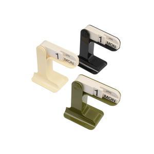 검은 다네제 밀라노 소품 밀라노스타일만년달력 만년 티모르 캘린더 엔조마리 탁상달력