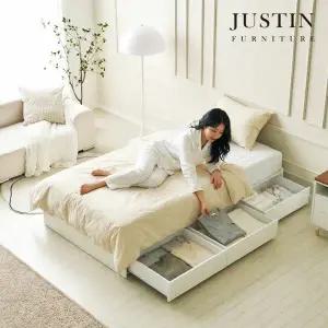 [저스틴퍼니처]레나 멀티 수납 침대(SS)