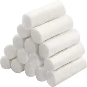 200 카운트 1.5인치 덴탈 코튼 롤 무균 100 거즈 구강 관리용 고흡수성 및 코피