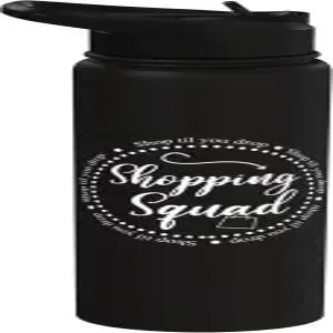 쇼핑할 때까지 쇼핑하기 쇼핑 팀 애호가 쇼핑객 스테인리스 스틸 단열 물병