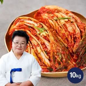 정성곳간 강순의 명인 포기김치 10kg + 맛보기 파김치 0.5kg