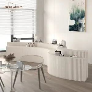 선반 초경량 접이식 5cm 골판지 테이블 페이퍼 98cm 아코디언