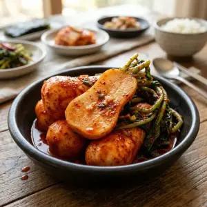 [팜보스]국내산 아삭한 전통 총각김치 프리미엄 수제 총각 김치 3kg 5kg 10kg