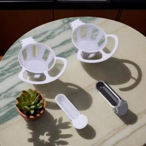 핀치와 카나리아 편리한 계란 트레이가  4개 조각 새 플라스틱 식품 컵 상자