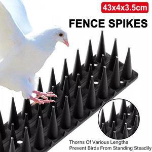 플라스틱 조류 퇴치 스파이크 야외 정원 새 울타리 벽 비둘기 고양이 방지 도구 등반