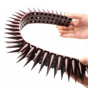 43cm 플라스틱 조류 퇴치용 호환 스파이크 야외 정원 창문 울타리 발코니 난간용 비둘기 고양이 새 장치