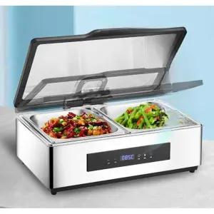 미니 반찬 보온 호텔 셀프바 뷔페 식당 원형 작업대