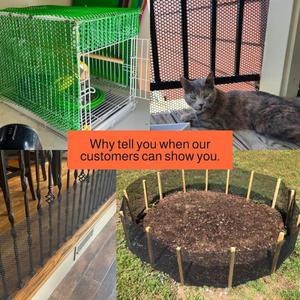 마당 정원 보호망 폴리에틸렌 소재 발코니 창문 밀폐망 울타리 닭망