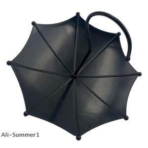 우산 모양 걸이식 새 모이통 정원용 호환 금속 목욕통 창문 외부 모이통/물통